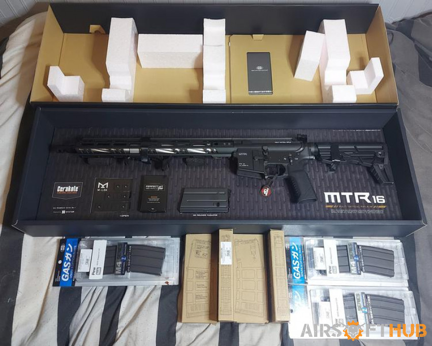New Tokyo Marui MTR 16 GBBR - Used airsoft equipment