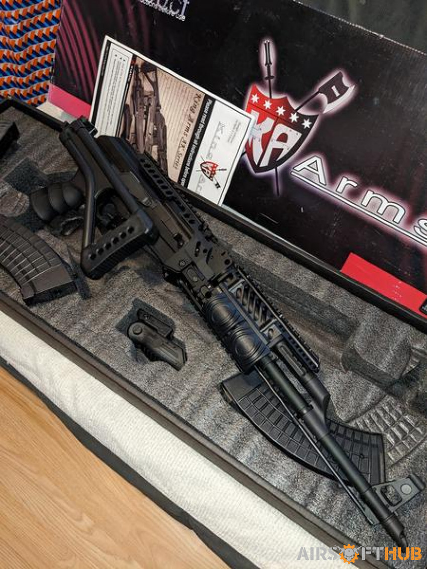 king arms akx-74 - Used airsoft equipment