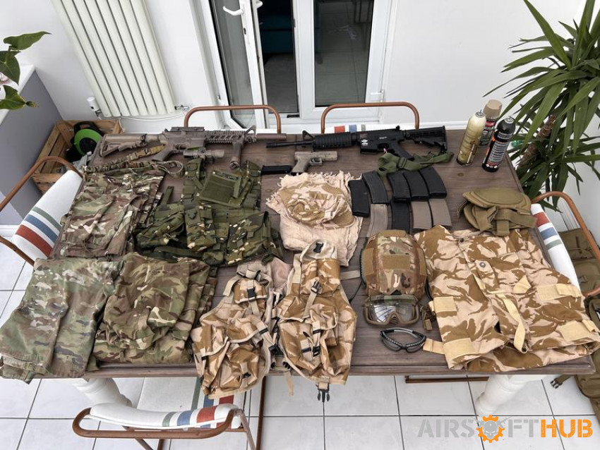 Airsoft kit - Used airsoft equipment