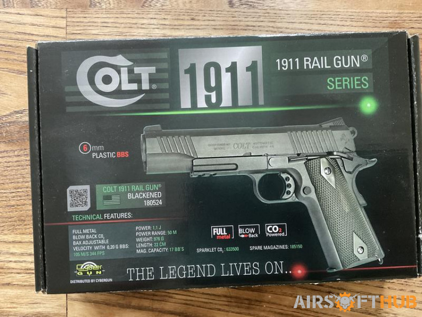 Colt 1911 Blackend edition - Used airsoft equipment