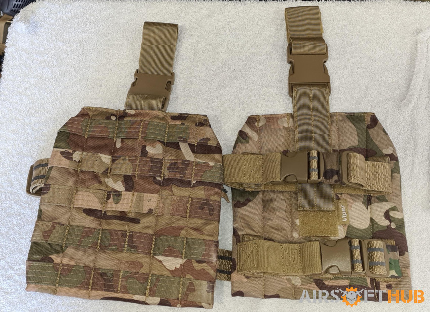 Various tactical kit - Used airsoft equipment