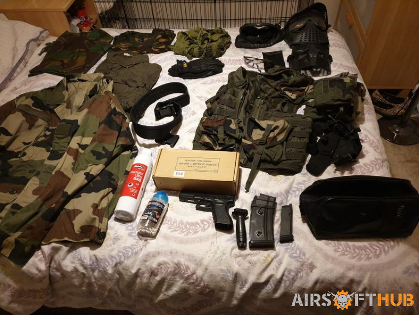 Airsoft Gun, Clothes and Gear - Used airsoft equipment