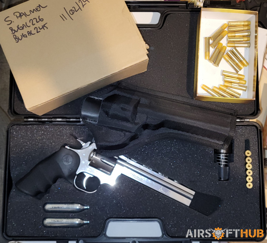 ASG Chrome 357 magnum 6" - Used airsoft equipment