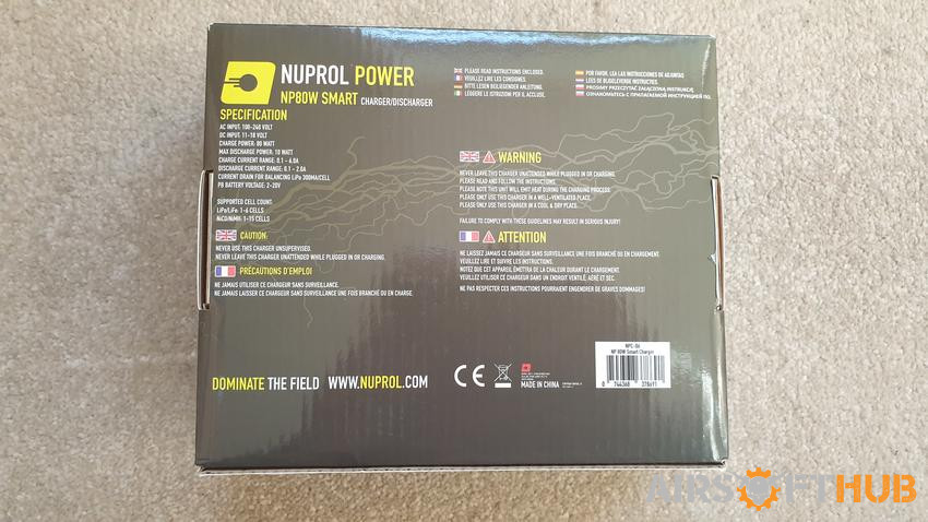NUPROL POWER NP80W SMART CHARG - Used airsoft equipment