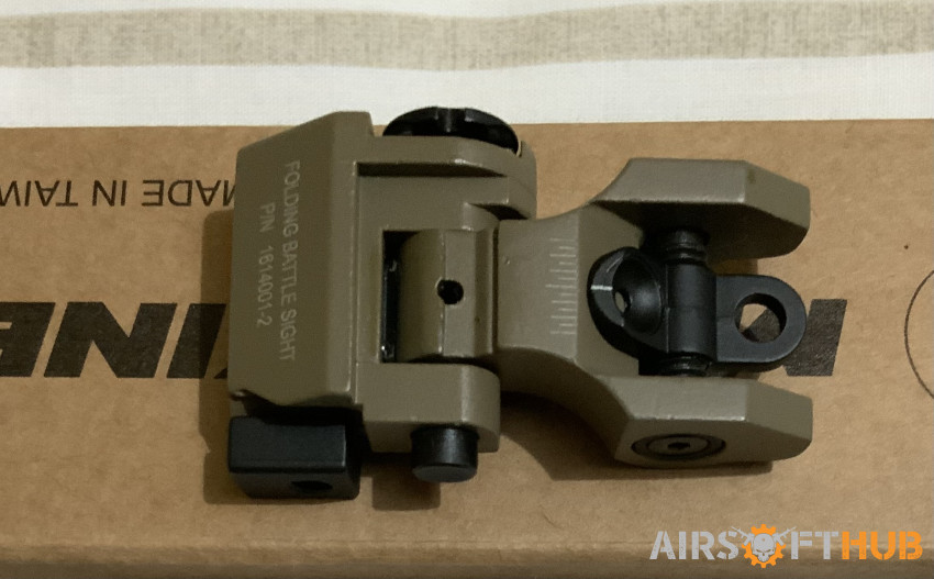 King Arms Folding Battle Sight - Used airsoft equipment