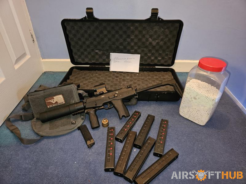 Kwa asg mp9 bundle - Used airsoft equipment