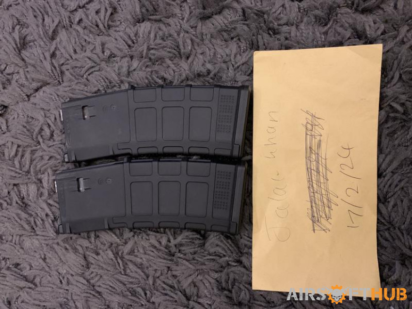 Tokyo marui MWS upper and mags - Used airsoft equipment