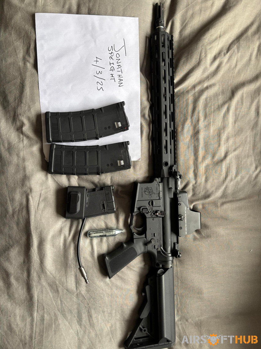SR16 GBBR - Used airsoft equipment
