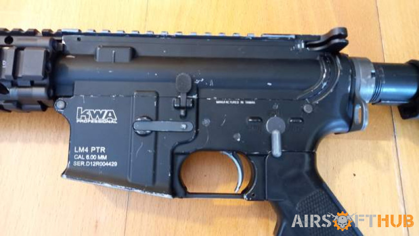 Kwa lm4 gbbr - Used airsoft equipment