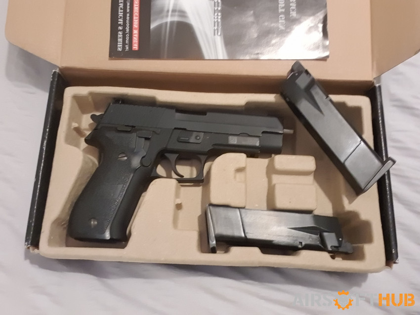 We 226 uprated pistol and mags - Used airsoft equipment