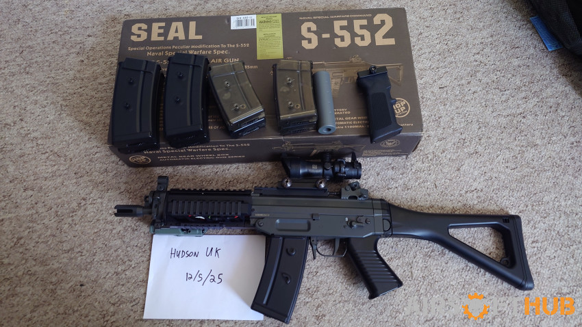Jing Gong Sig 552 RIS - Used airsoft equipment