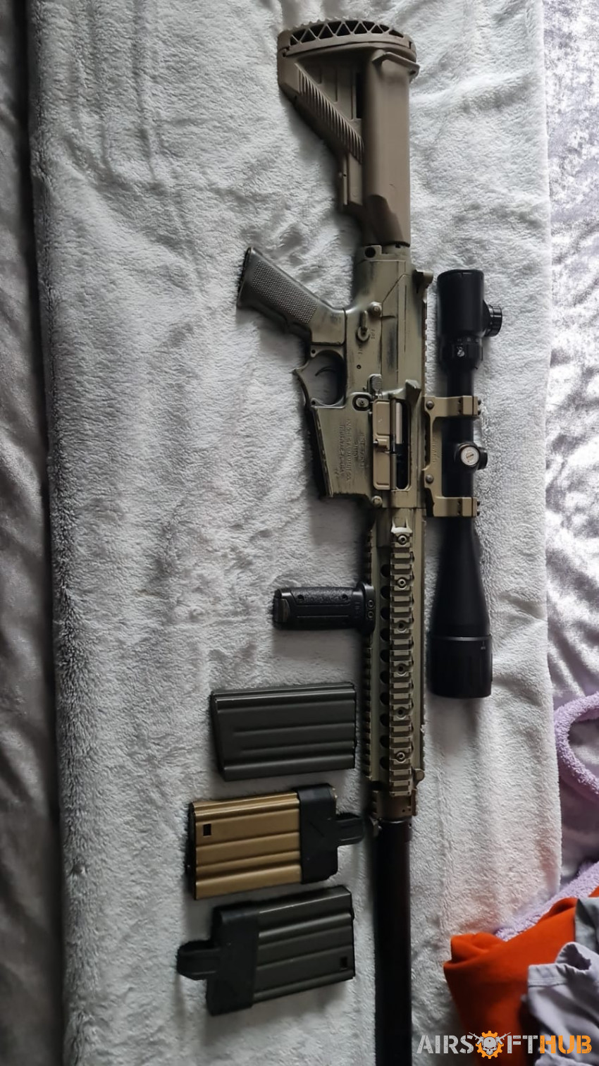 ARES sr25/m110k - Used airsoft equipment