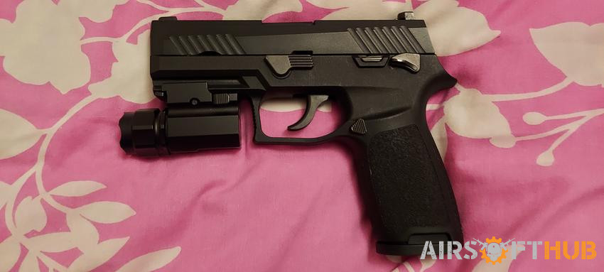 blow back sig f18 pistol p320 - Used airsoft equipment