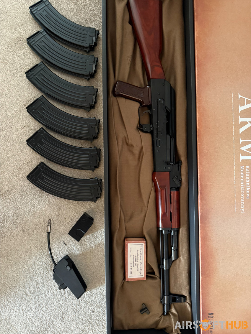 Tokoyo Marui AKM GBBR - Used airsoft equipment