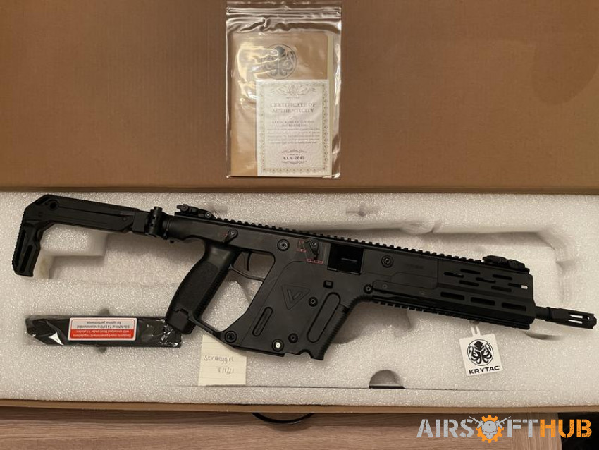 LIMITED EDITION Krytac Vector - Used airsoft equipment