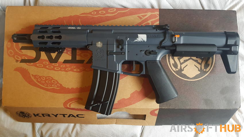Krytac pdw with battery extens - Used airsoft equipment