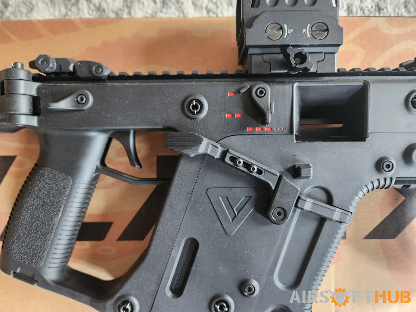 Krytac kriss vector GBB - Used airsoft equipment
