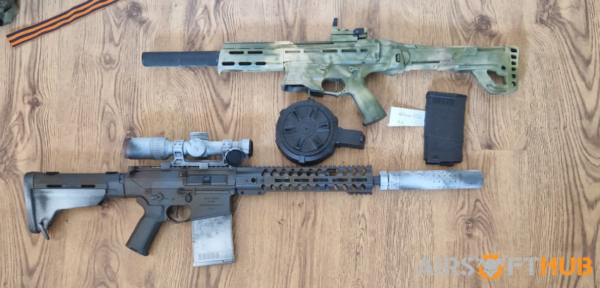 DMR + SMG trade - Used airsoft equipment