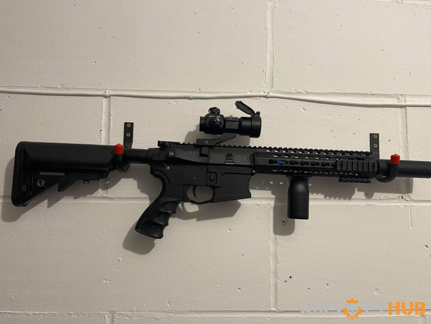 G&G m4 with scope - Used airsoft equipment