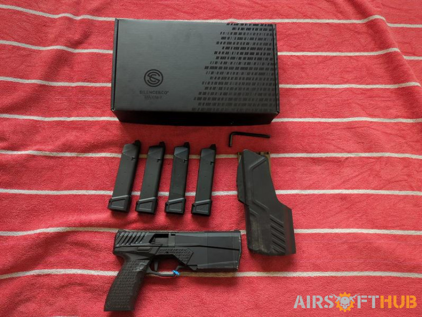 Krytac maxim 9 co2 pistol - Used airsoft equipment
