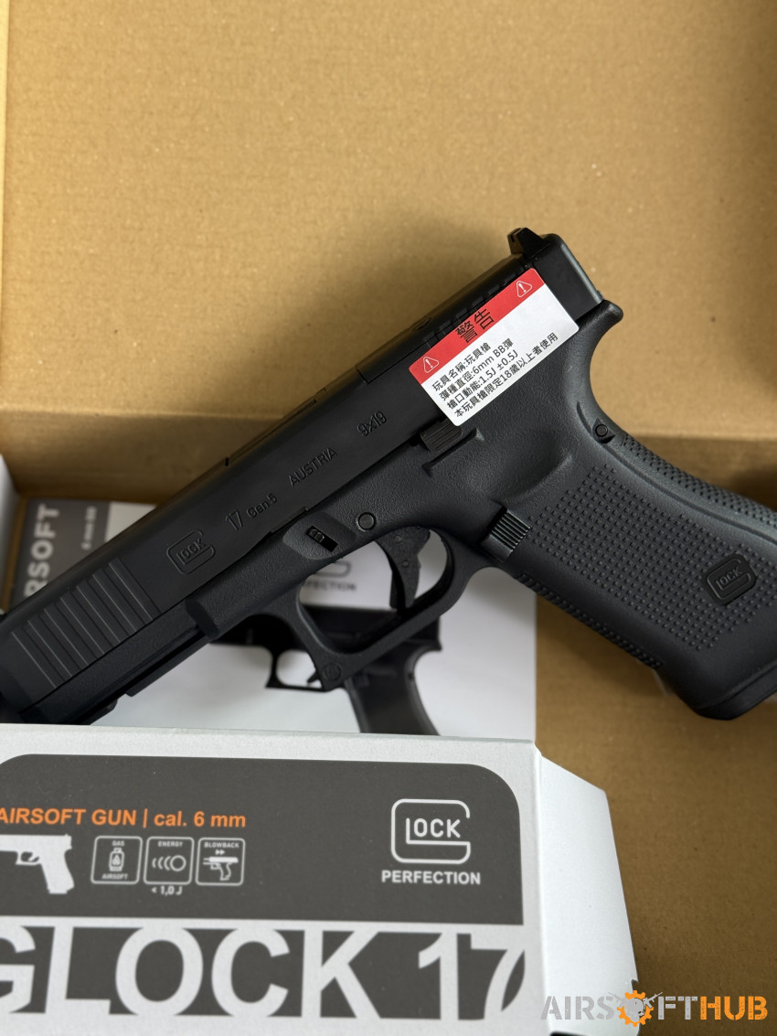 GHK Glock 17 Gen5 MOS Umarex - Used airsoft equipment