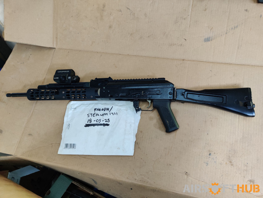 Upgraded AK74/M - Gate Titan - Used airsoft equipment