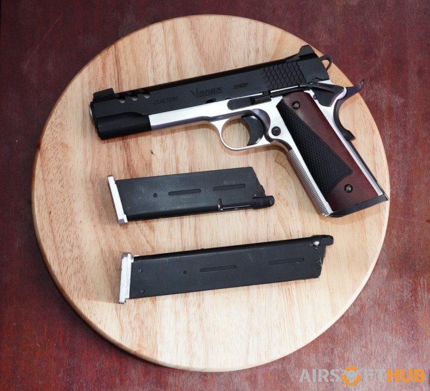 Vorsk 1911 green gas pistol - Used airsoft equipment