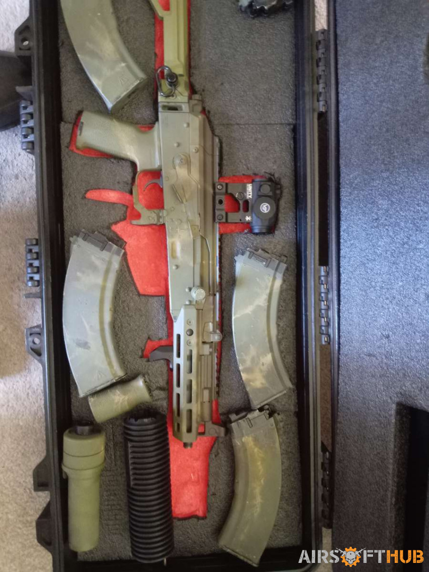 Tm akx upgraded - Used airsoft equipment