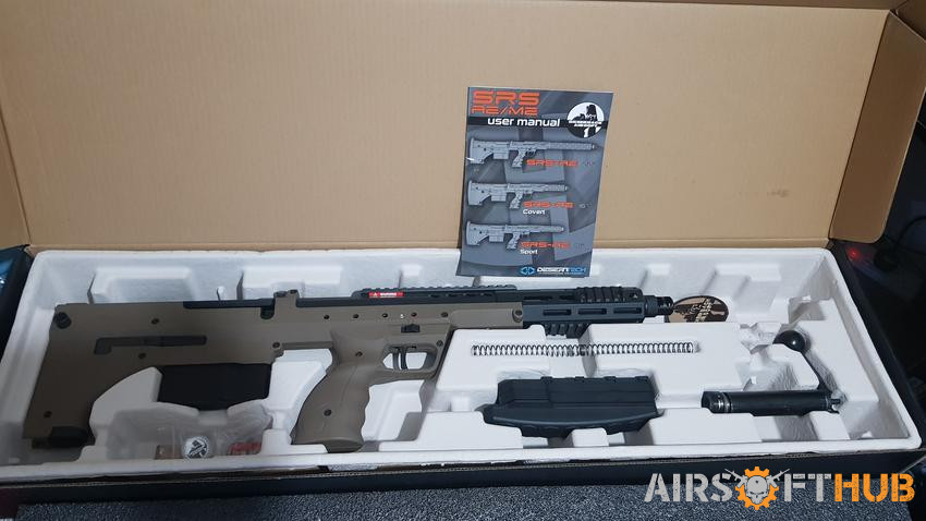 SRS SILVERBACK 16"COVERT - Used airsoft equipment