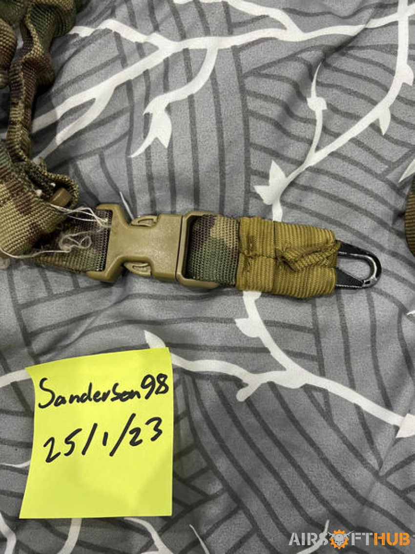 One Point Camo Sling - Used airsoft equipment