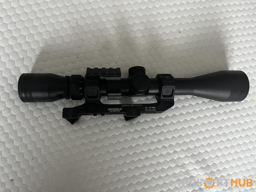 Scope and mount - Used airsoft equipment
