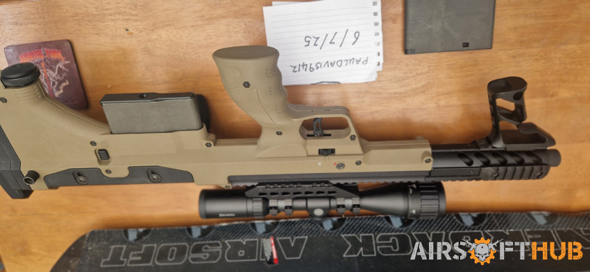 Silverback SRS-A1 Sniper rifle - Used airsoft equipment