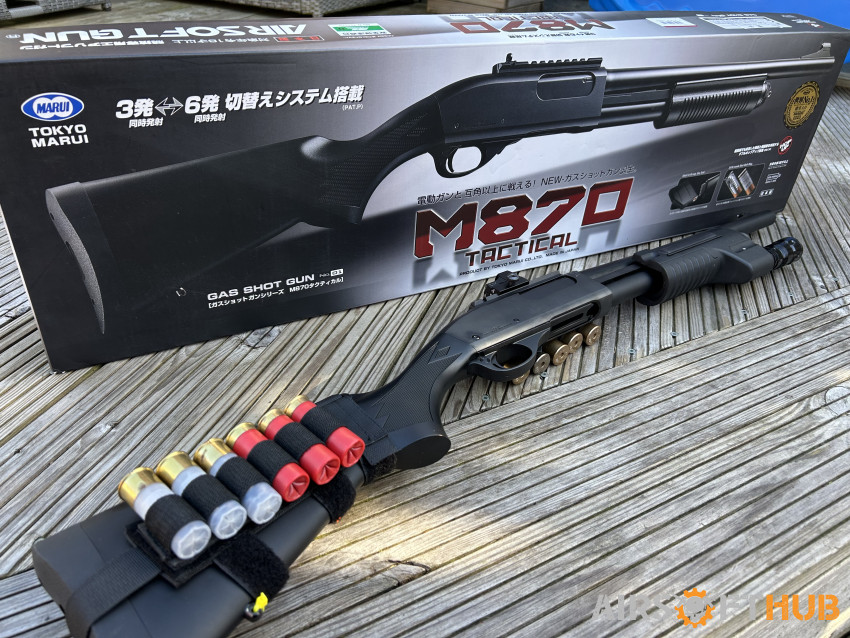 Tokyo Marui M870 Tactical - Used airsoft equipment