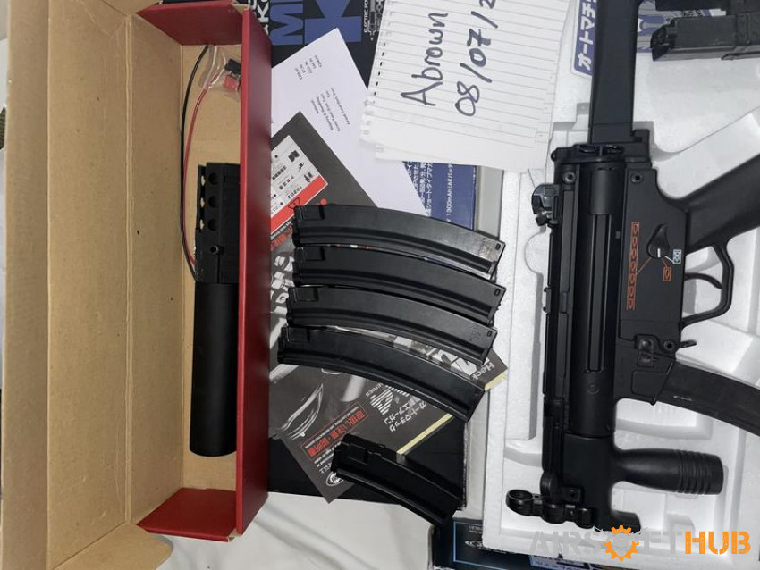 Tm Mp5k package - Used airsoft equipment