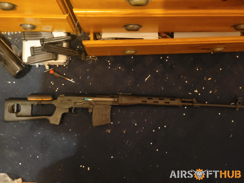 A&K SVD spring - Used airsoft equipment