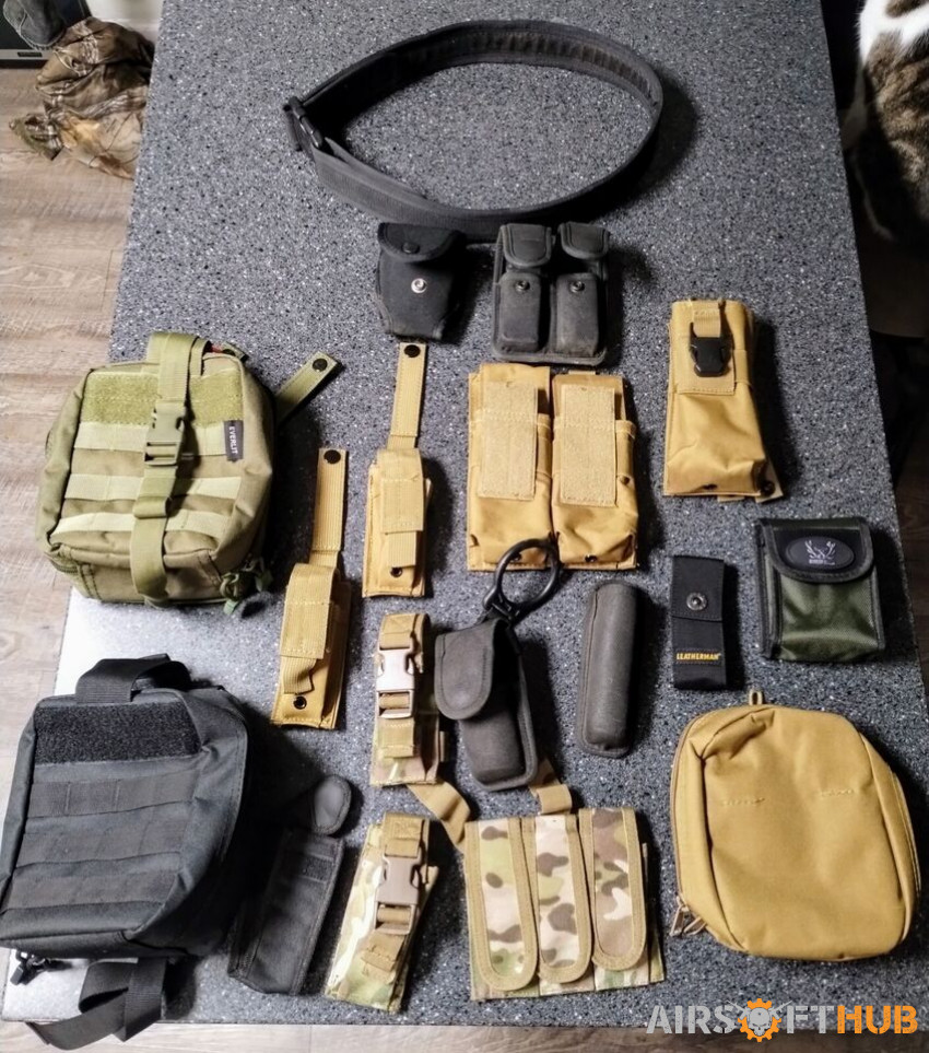 Airsoft collections - Used airsoft equipment