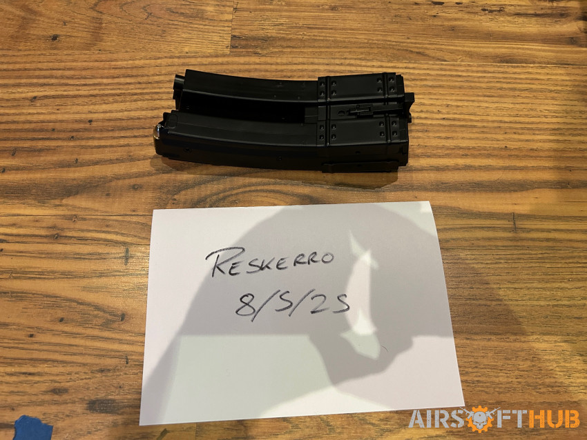 MP5 Dual High cap Magazine - Used airsoft equipment