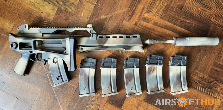 SRC G36 DMR AEG - Used airsoft equipment