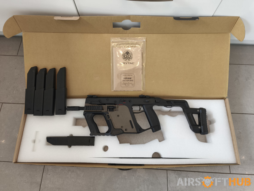 KRYTAC KRISS Vector Two Tone - Used airsoft equipment