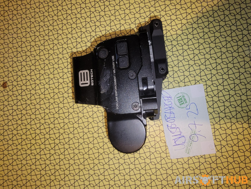 Helmet, holo, mag, barrel, kar - Used airsoft equipment