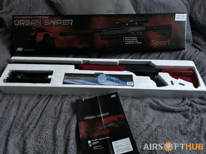 SWAPPING ASG URBAN SNIPER - Used airsoft equipment