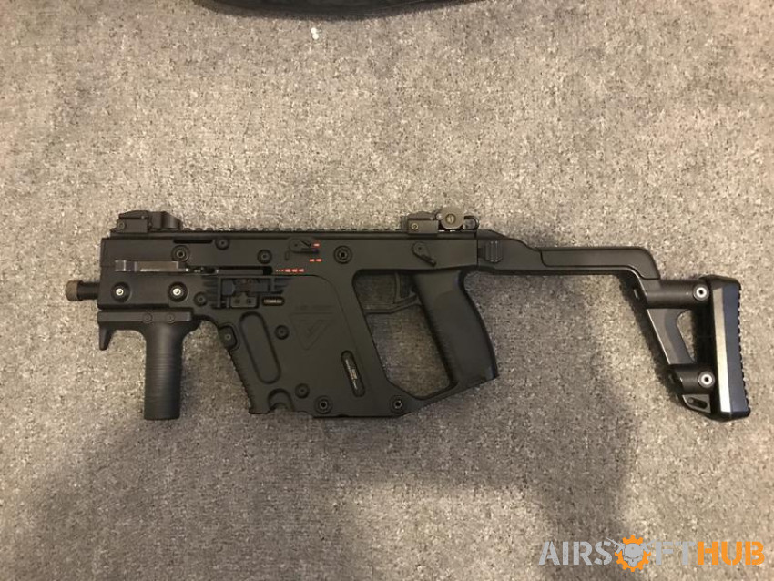 KWA Kriss Vector RATECH UPGRAD - Used airsoft equipment