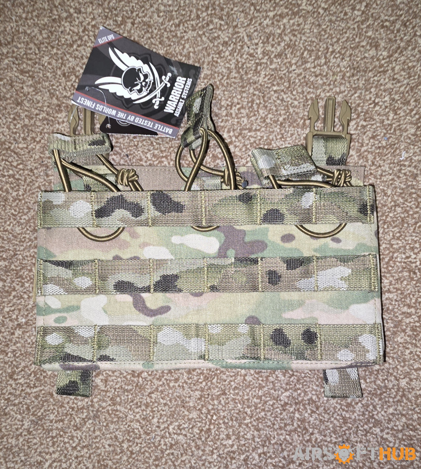 Warrior assault mag pouches - Used airsoft equipment