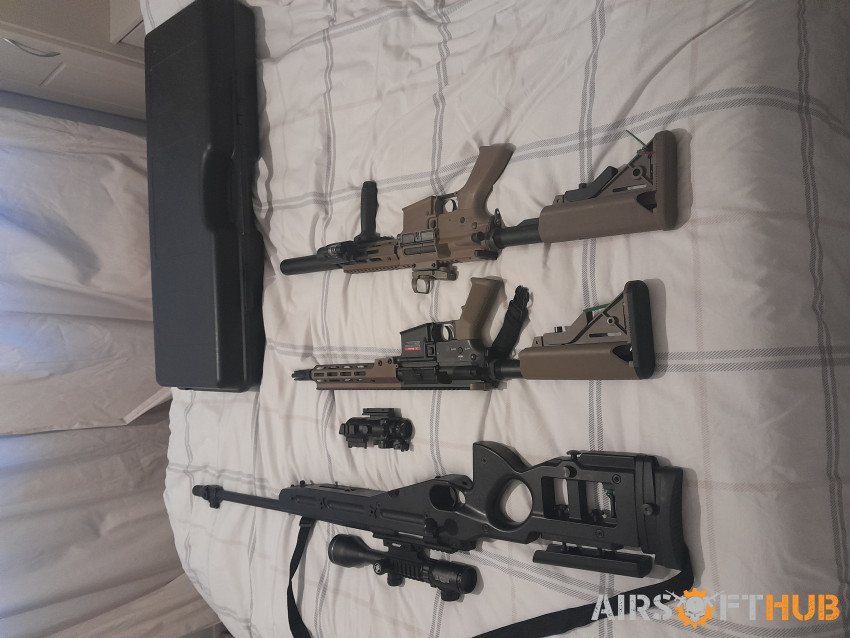 Job lot - Used airsoft equipment