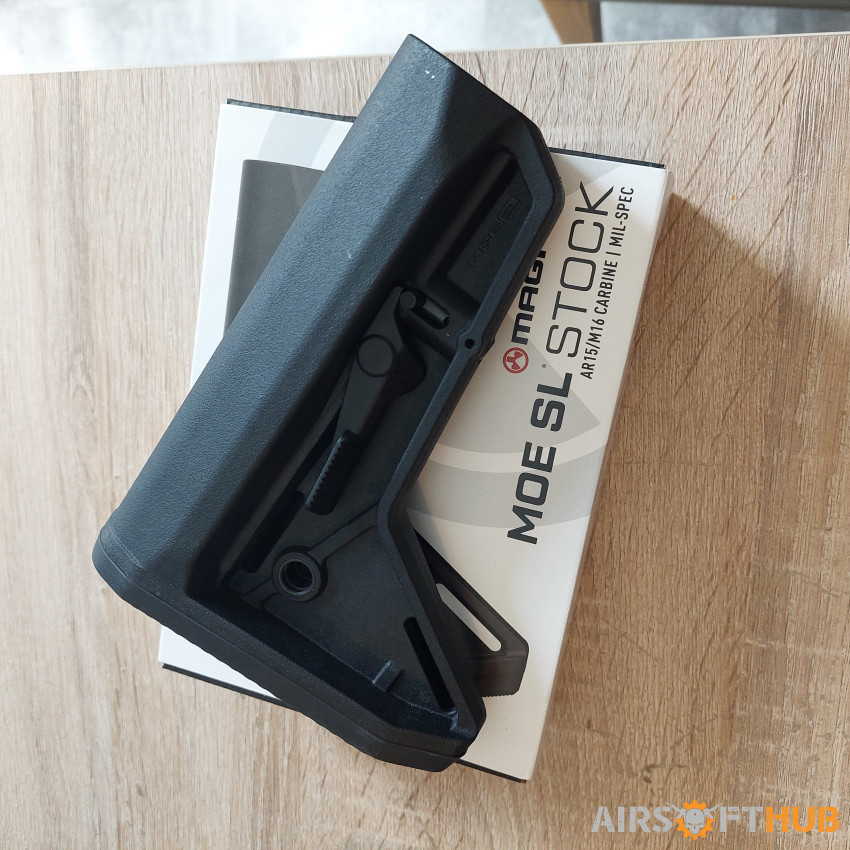 Magpul SL Stock Black - Used airsoft equipment