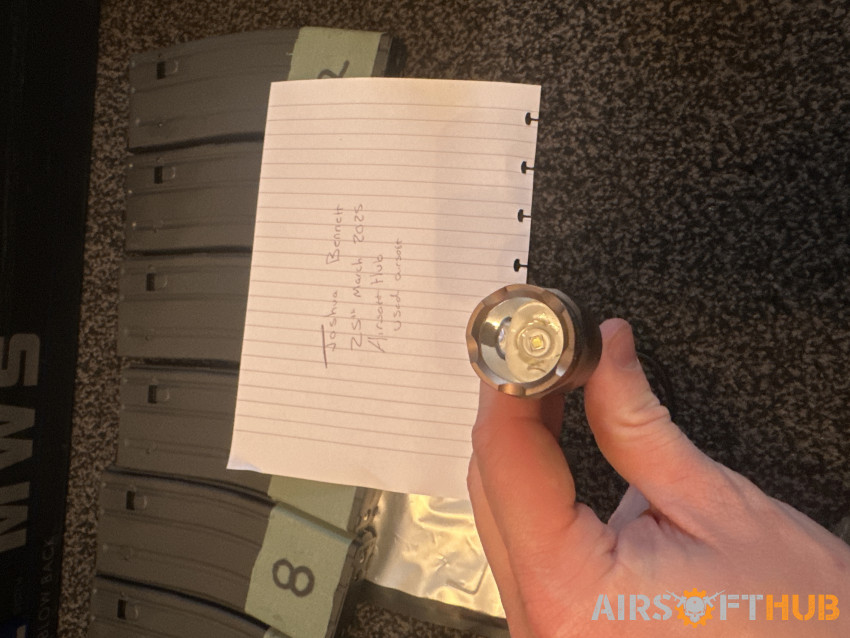 Tokyo Marui M4 MWS - Used airsoft equipment