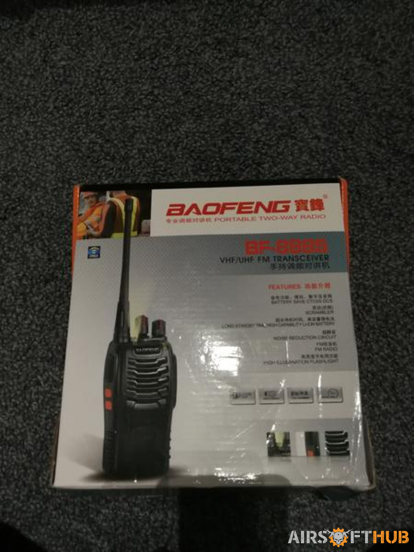 Baofeng BF-888S Radio Twin - Used airsoft equipment