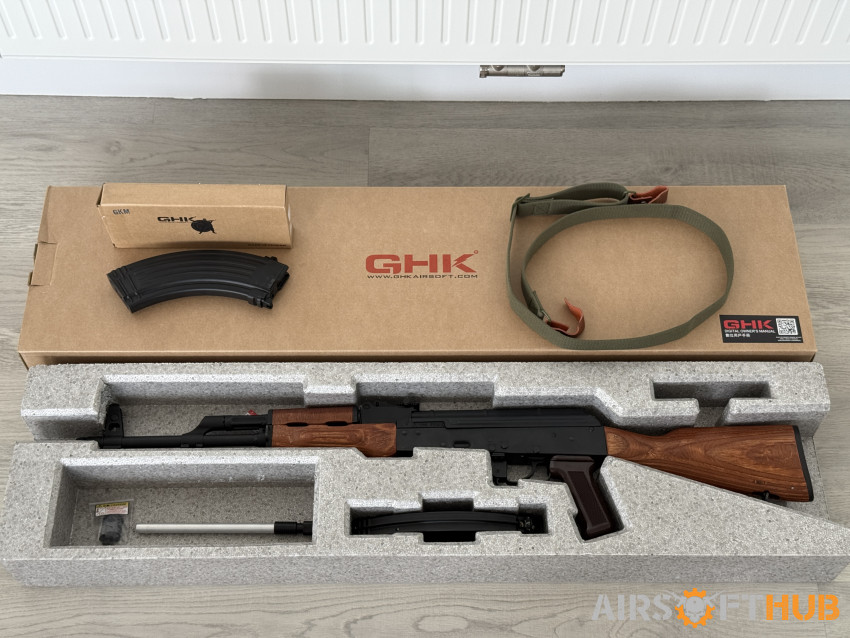 GHK AKM V3 GBBR - Used airsoft equipment