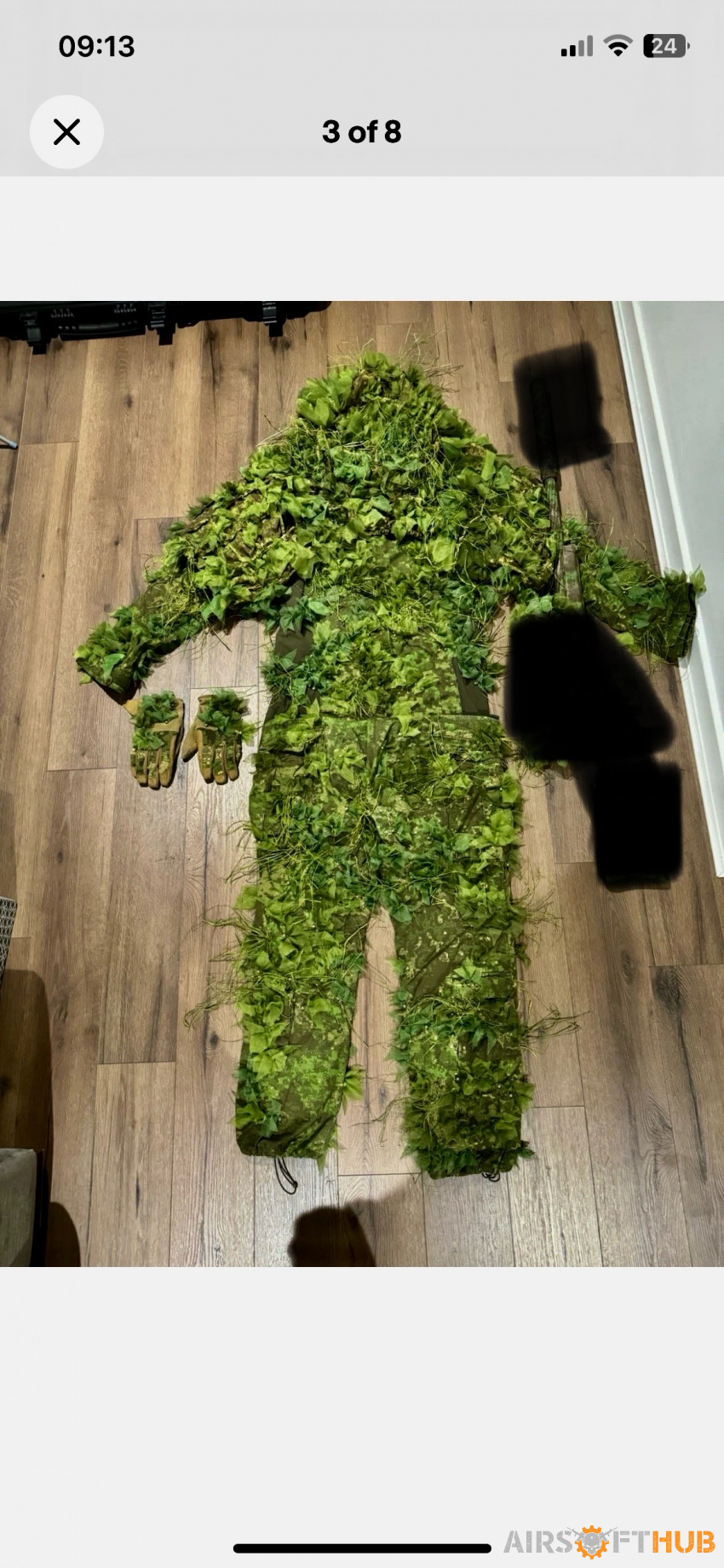 Complete Ghillie sniper bundle - Used airsoft equipment