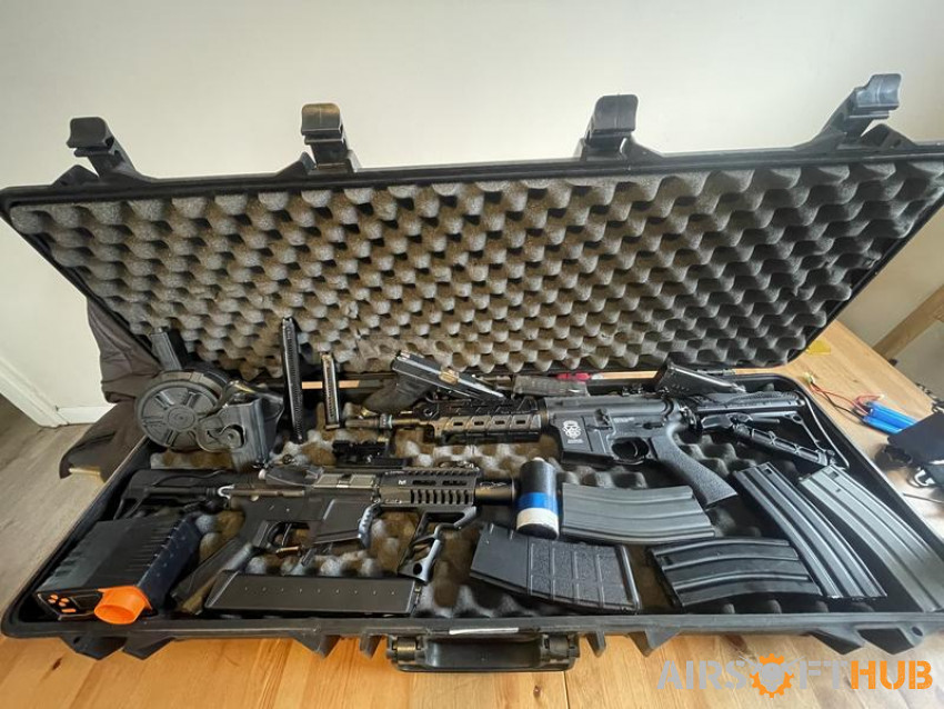 COMPLETE BUNDLE/ SET UP - Used airsoft equipment